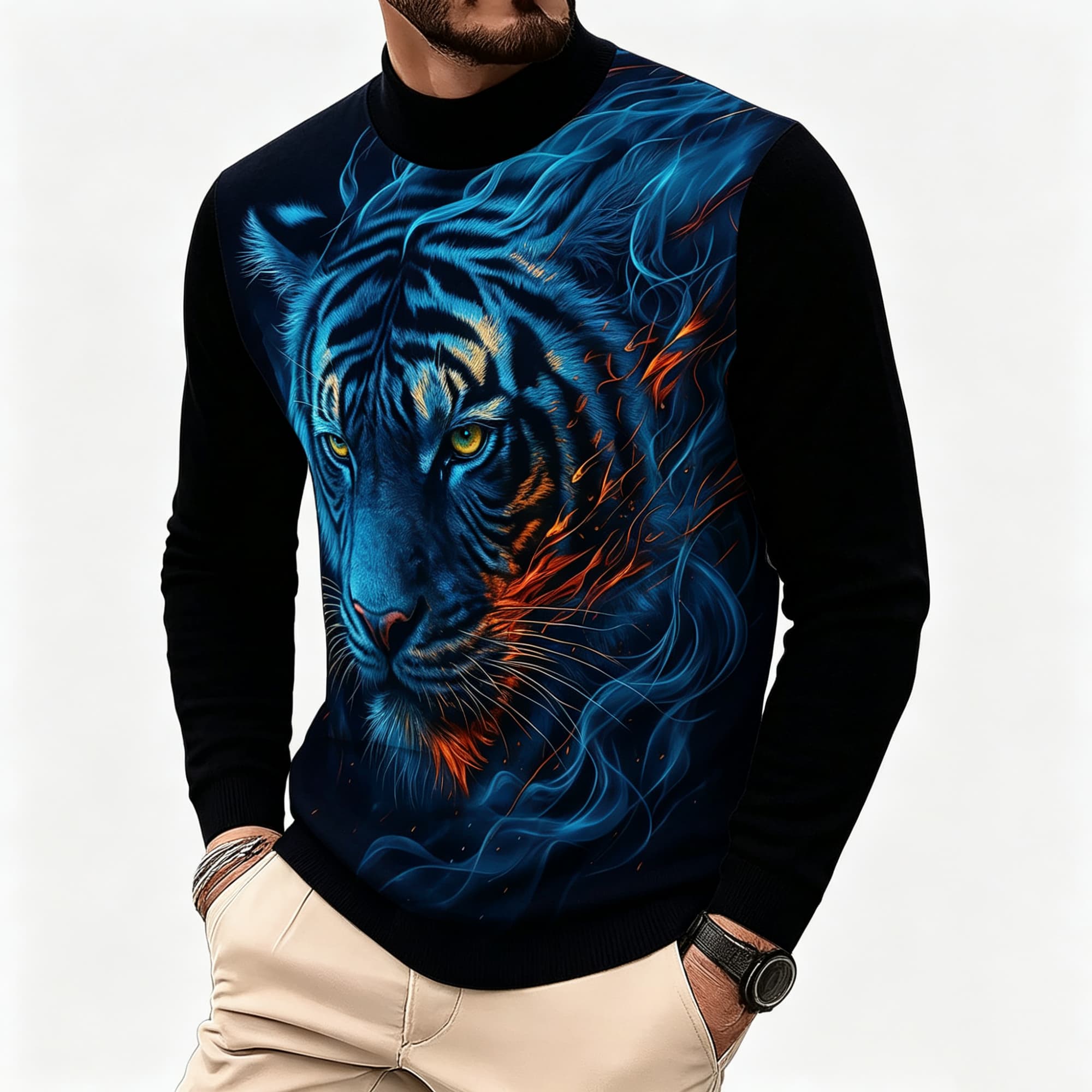 Мужская футболка с высоким вор – обзор и цена Tee Graphic Print